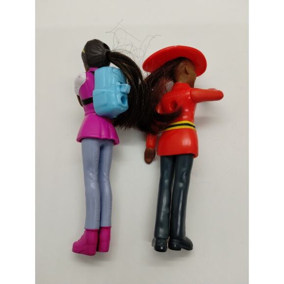 Lot of 3 Miniature Barbie Dolls - Burger King - McDonalds - Picture 4 of 4